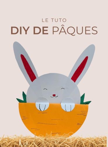DIY Pâques : tutoriel du lapin basculant